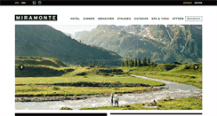 Desktop Screenshot of hotelmiramonte.com